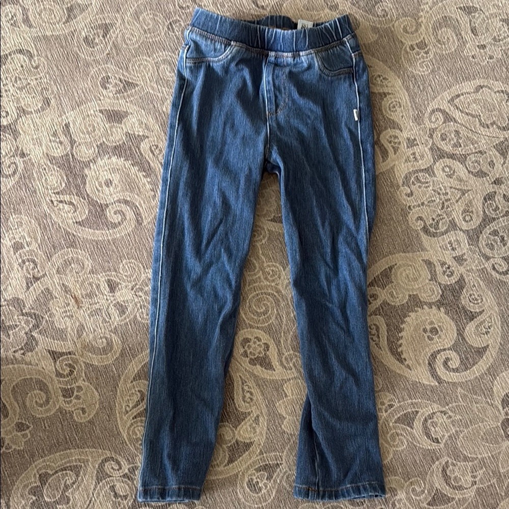 Little Sleepies Blue Jeggings Soft Stretchy Bottoms